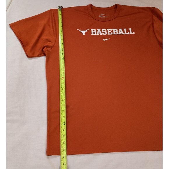 Texas Longhorns Baseball Short Sleeve Dri-Fit Shirt Size L - Picture 6 of 7